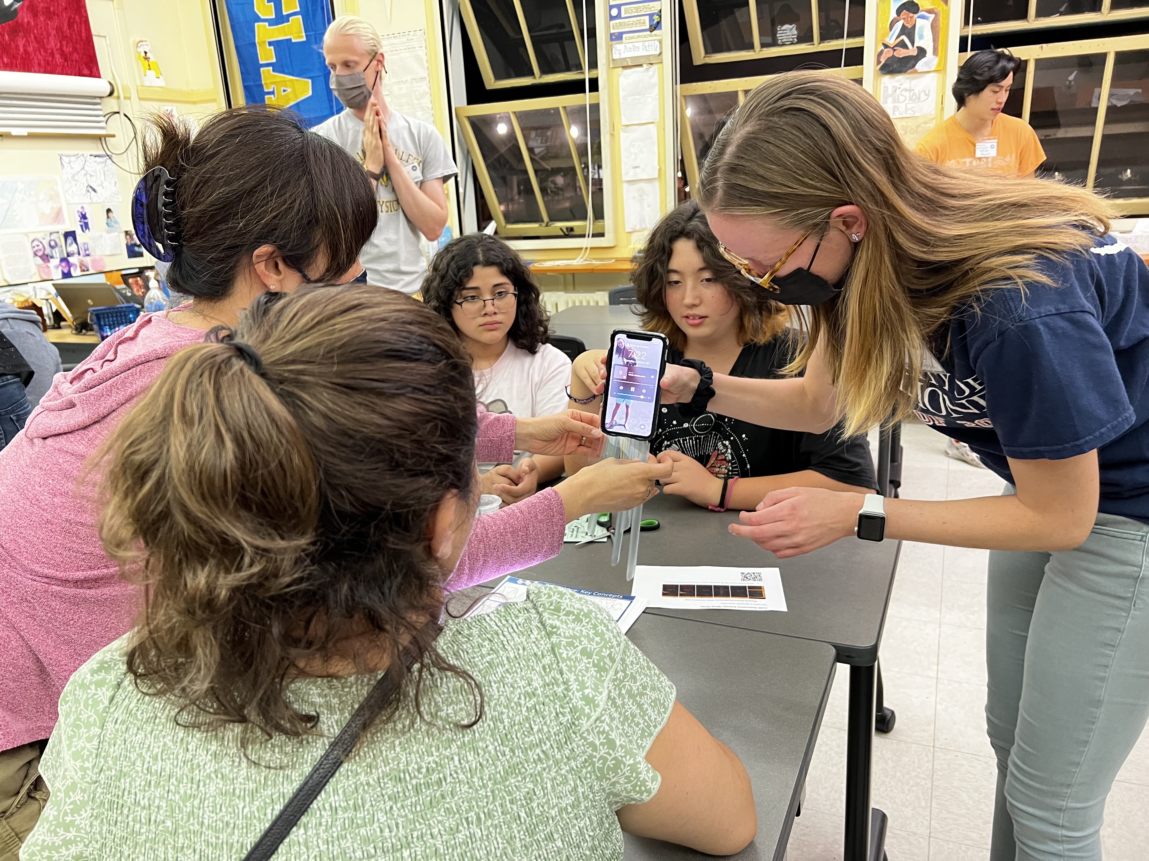 Outreach at local schools