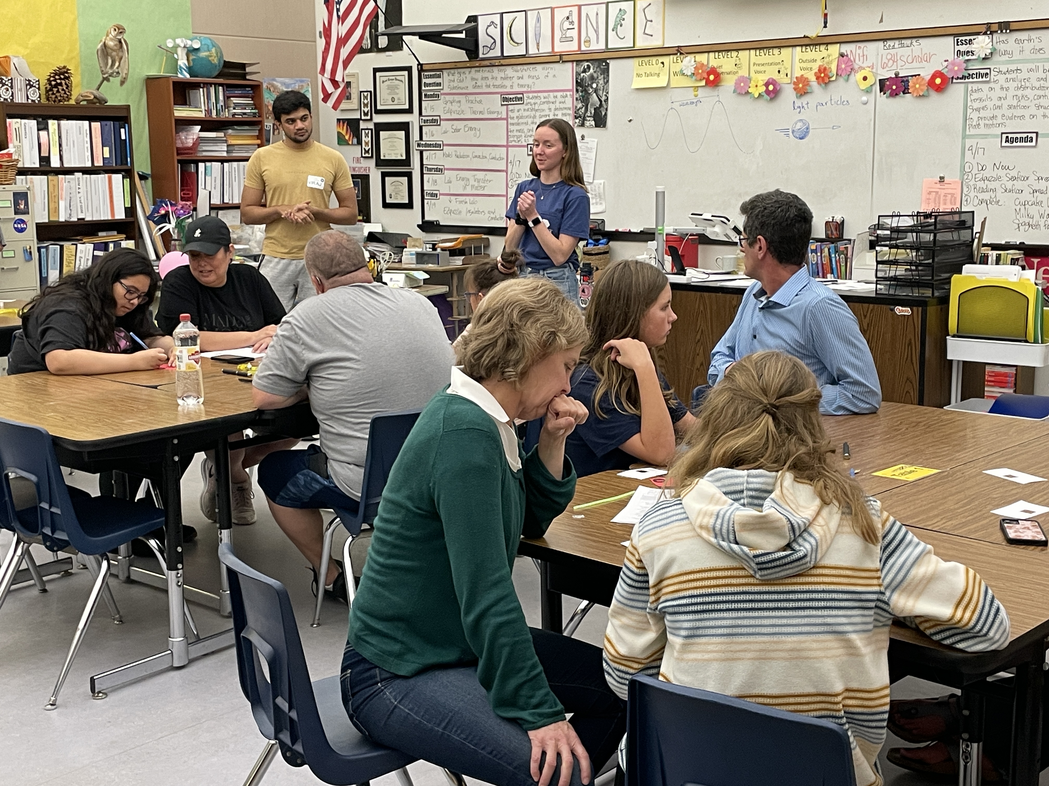 Outreach at local schools